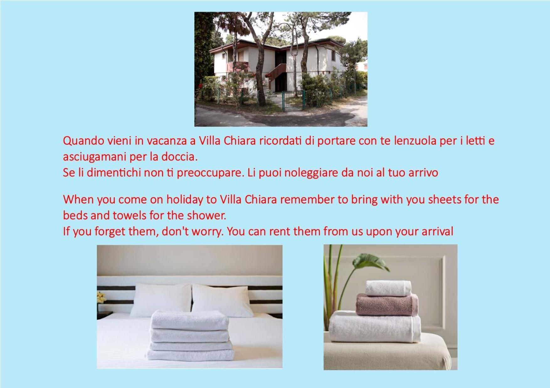 Villa Chiara Rosolina Mare Eksteriør bilde